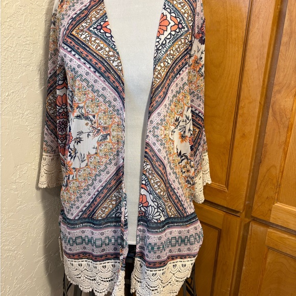 Rewind Other - Rewind Multicolor Floral Bohemian Kimono